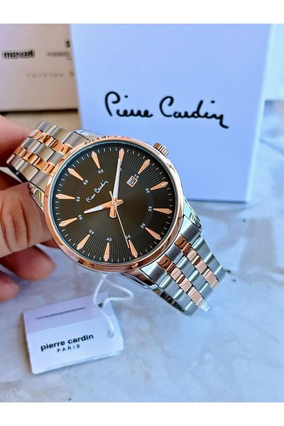 Pierre Cardin Steel Cord Men's Wristwatch 30 Mt Waterproof