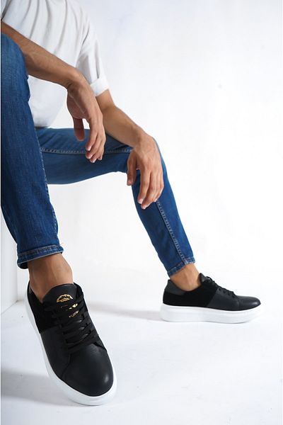 Moda Değirmeni Μαύρο - Ανδρικό Sneaker Md1137-101-0007