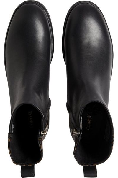 Calvin Klein Calvin Klein Black Booties Womens Shoes