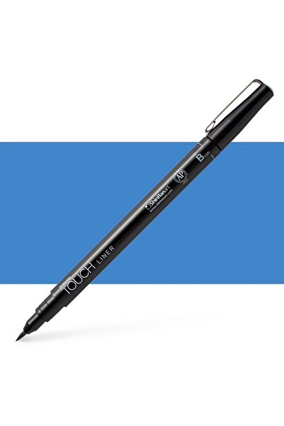 Shinhan Art Shinhan: Touch Liner Brush Tip Drawing Pen: 0.1 Mm (blue)