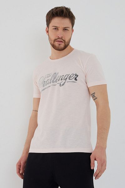 AMAZING CRASH Μπλουζάκι Unisex Slim Fit με στάμπα Crew Neck