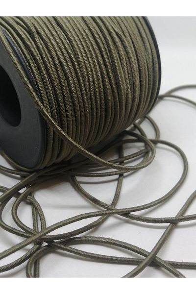 Firebird Takı Aksesuar Ve Kamp Malzemeleri Λαστιχένιο σχοινί 1,5 mm Χακί Χρώμα 20 μέτρα