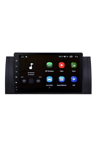 OEMN Bmw E39-x5 Uyumlu Android Multimedya 2gb Ram 32gb Rom Android 12 Grafik Eq Ips Ekran Kamera