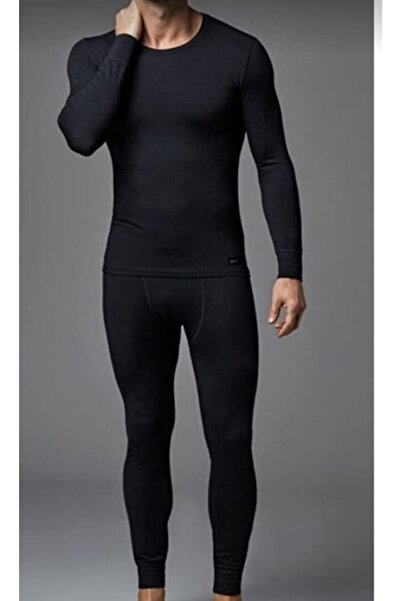 FATELLA Чоловічий комплект термобілизни чорного кольору