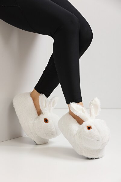 MY TREND SHOES Rabbit Patterned Home Boots