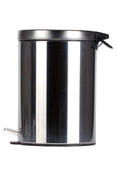 Arı Metal Bee Pedal Stainless Trash Can 12 Lt