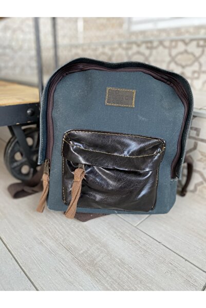 old cotton cargo قماش مشمع مقاوم للماء للجنسين والأطفال بطول قابل للتعديل وحقيبة مدرسية