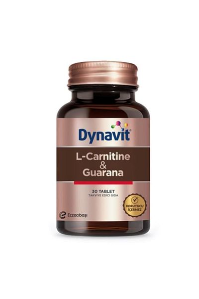 Dynavit Eczacıbaşı L-Carnitine and Guarana Supplement 30 Tablets