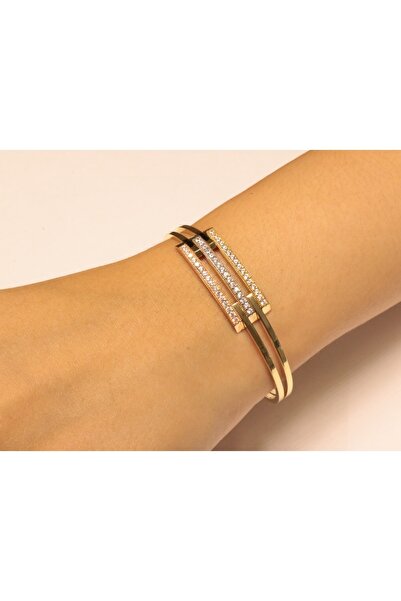 Hakan Güler Kuyumculuk 14 Ayar Altın Kaburga Kelepçe Bilezik