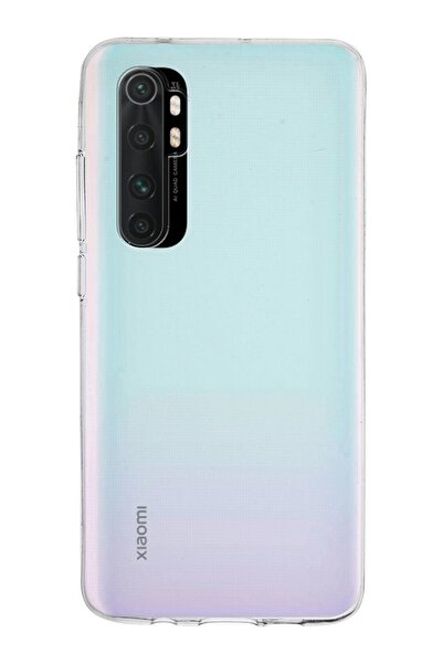 KZY İletişim Xiaomi Mi Note 10 Lite Kapak 1mm Şeffaf Silikon Kılıf