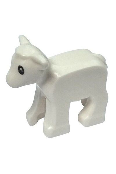 LEGO Original Accessory Custom Moc Minifigure Minifigure Animal Animal Farm Farm Lamb White Lamb