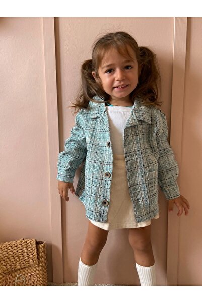 EYC BABY Mevsimlik Unisex Model Çocuk Düğmeli Ceket
