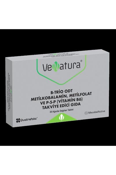 VeNatura B-trio Odt Metilkobalamin Metilfolat Ve P-5-p 30 Tablet