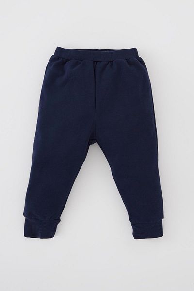 DeFacto Baby Boy Printed Soft Fur Inside 2 Piece Set