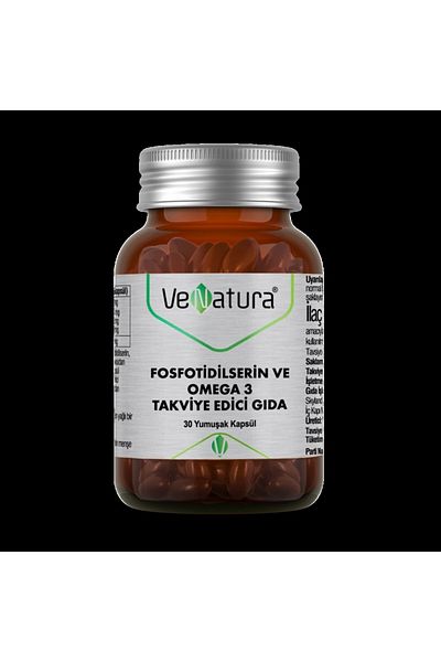 VeNatura Phosphotydilcerin and Omega-3 - 30 Soft Capsules
