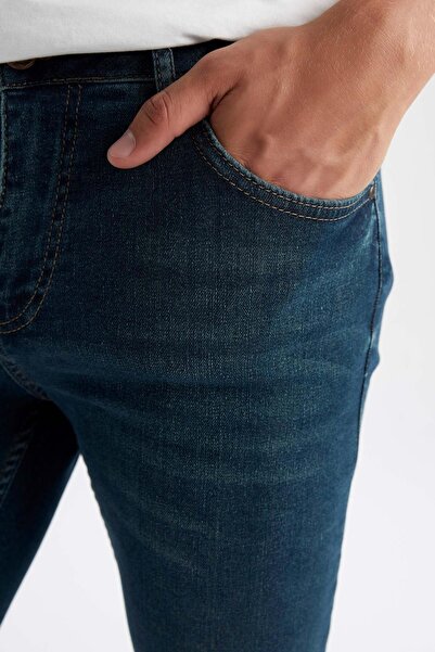 DeFacto Τζιν παντελόνι Sergio Regular Fit Normal Waist Pipe Leg Jean
