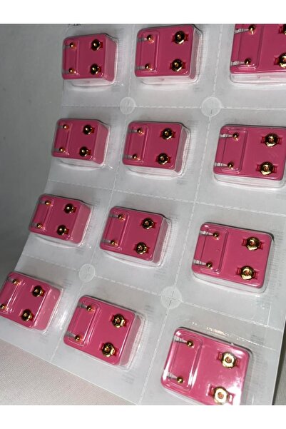 QPP Quality Piercing Products Qpp Mini Sarı Top 24 Adet (12 ÇİFT / 1 PLAKA) Kulak Delme Küpesi