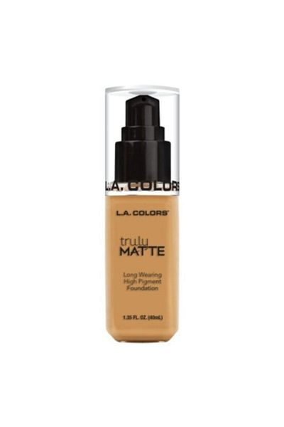L.A Colors Liquid Formula, Truly Matte Foundation Golden Beige