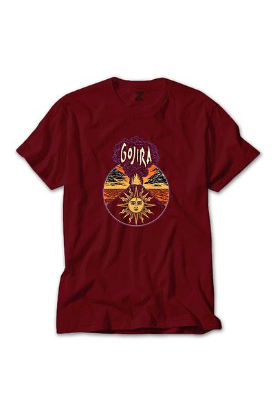 Z zepplin Tricou Roșu Gojira Design