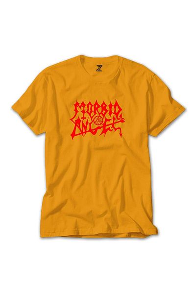 Z zepplin Κίτρινο T-shirt με λογότυπο Morbid Angel