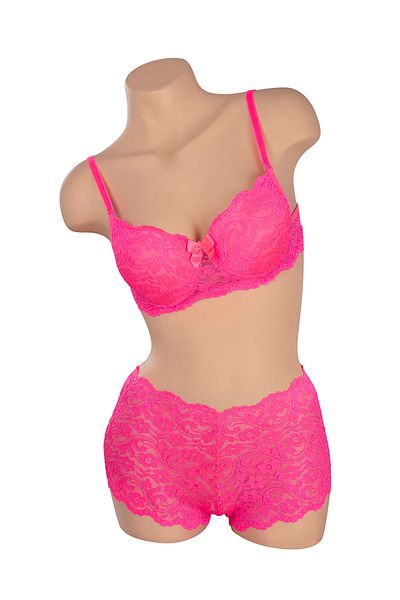 TuncayLea Supported Lace Bra Set