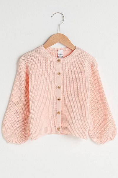 LC Waikiki Strickjacke - Rosa - Regular Fit