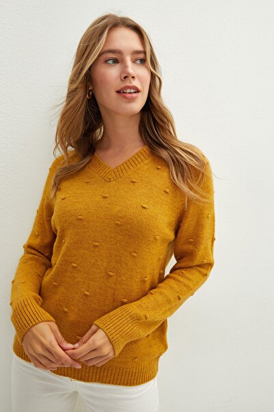 LC Waikiki Sweater - Yellow - Regular