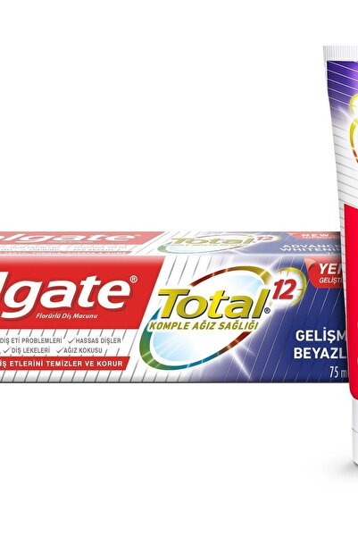 Colgate Total Gelişmiş Beyazlık Beyazlatıcı Diş Macunu 75 Ml