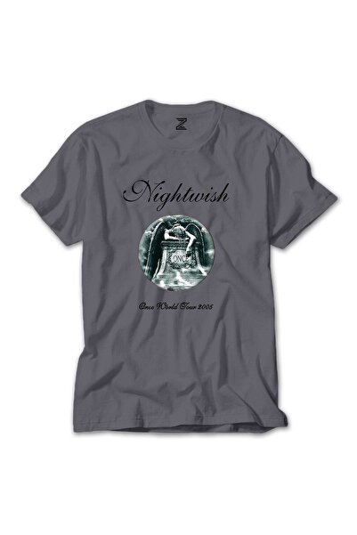 Z zepplin Tricou gri Nightwish Once