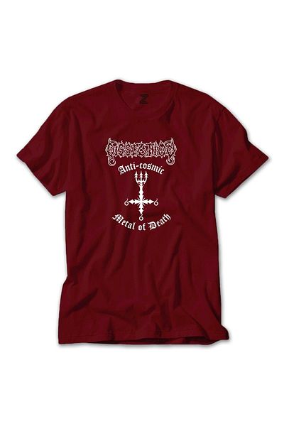 Z zepplin Dissection The Past Is Alive Red T-Shirt