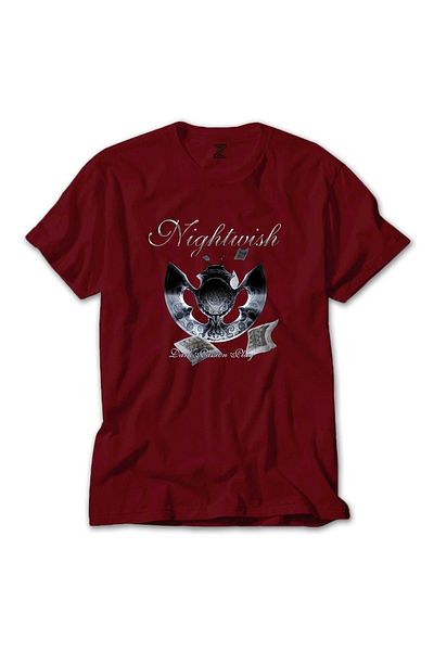 Z zepplin Κόκκινο μπλουζάκι Nightwish Dark Passion Play
