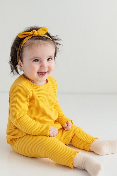 LC Waikiki Pyjama - Gelb - Unifarben