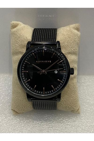 Navimarine Classic Black Special Model Men's Wristwatch