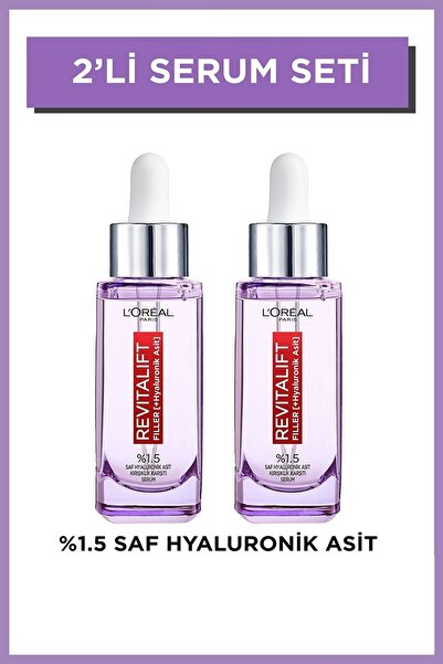 L'Oreal Paris Revıtalıft Fıller (%1.5 Hyaluronik Asit) Kırışıklık Karşıtı Ser...