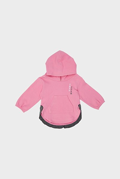 GB Baby Rosa Sweatshirt für Babymädchen 22fw0bg2425
