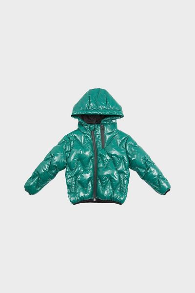 GB Baby Baby Boy Green Coat 22fw0bg1719