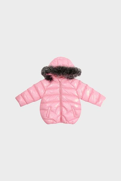 GB Baby Baby Girl Pink Coat 22fw0bg2723