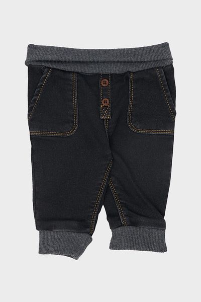 Layette Baby Boy Anthracite Trousers 22fw0lt8204