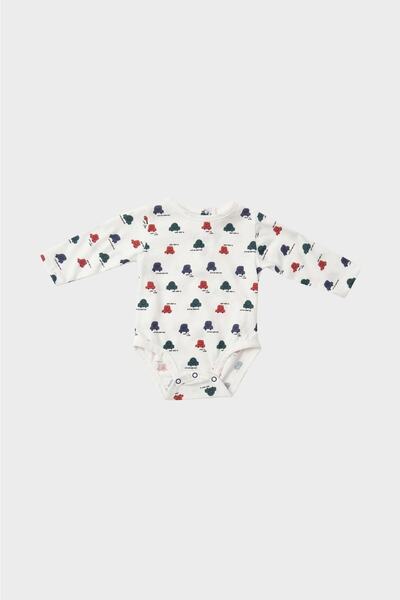 Layette بيبي بوي منقوشة ارتداءها 22fw0lt8505