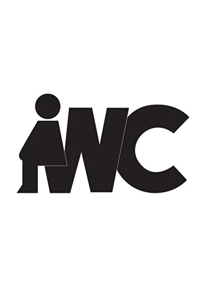 Morvizyon Ahşap Wc Yönlendirme Tabela Yazısı - M341