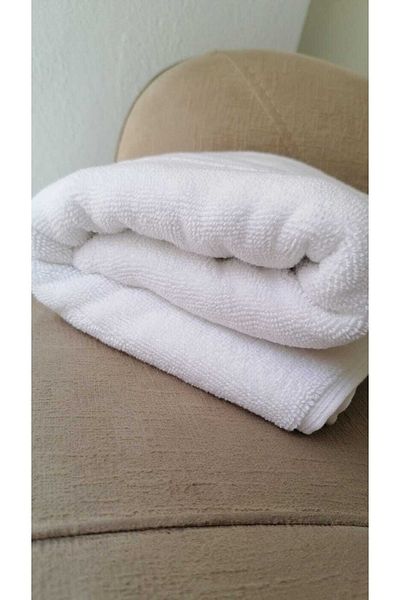 MEŞELİ TEKSTİL 1 Piece Ultra Luxury Hand Face Hair Head Sports and Hotel Towel 350/400 Gr 50X90 100% Cotton