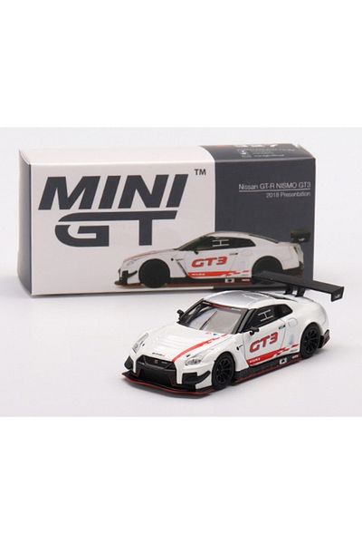 mini gt Nissan Skyline Gt-R R35 Nismo Gt3 Presentation