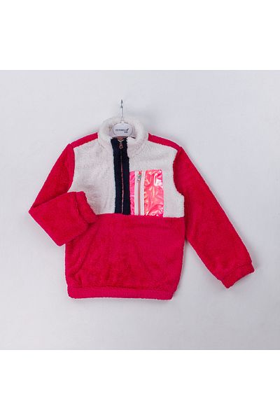 Esterella Judge Collar Kids Sweatshirt/ Welsoft Pocket Girls Sweatshirt