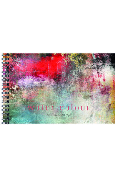 Cankardeş Water Colour 300 gr Sketchbook Sulu Boya Defteri 10x16 Cm