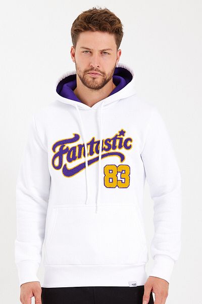 AMAZING CRASH Hanorac unisex cu glugă, brodat cu buzunar cangur