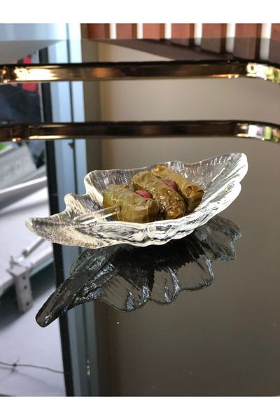 HERITAGE 1 Glass Sauce Bowl, Snack, Presentation Bowl, Single 16.5 X 8.5 Cm