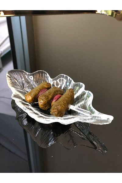 HERITAGE 1 Glass Sauce Bowl, Snack, Presentation Bowl, Single 16.5 X 8.5 Cm