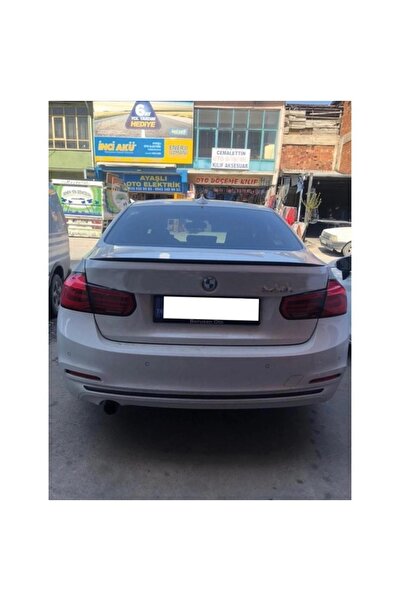10oto Bmw F30 Piano Black Anatomik Üniversal Spoiler 120cm Elastik Bagaj Üstü...