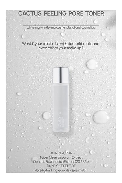 BUENO Kırışıklığa Karşı Aydınlatıcı Tonik Cactus Peeling Pore Toner 150ml