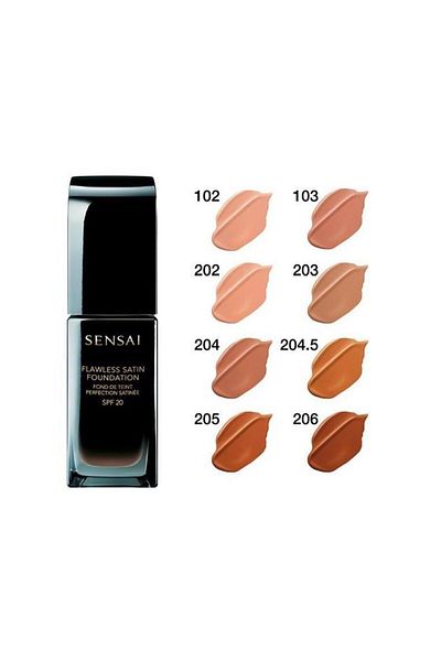Sensai كريم أساس من الساتان الخالي من العيوب Fs103 Spf20 بيج رملي